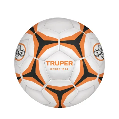 Balón Futbol Truper No.4 Cosido A Mano 64-66cm 340-360gr