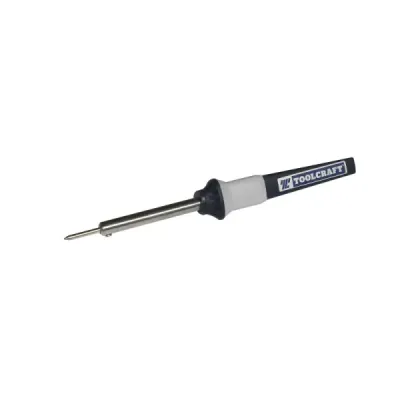 Cautín Profesional Tipo Lápiz 30 W Toolcraft Con Accesorios