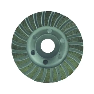 Disco Copa Diamante Turbo 4' Toolcraft Eje 7/8' 14.500 Rpm