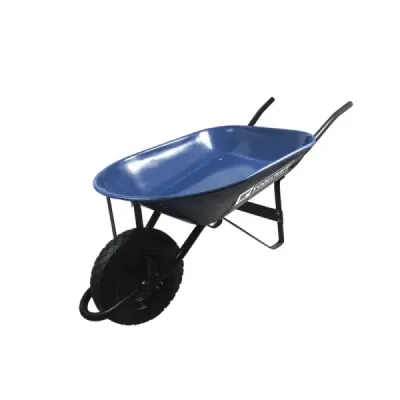 Carretilla Metálica 80 Litros Toolcraft Rueda Antipinchazo