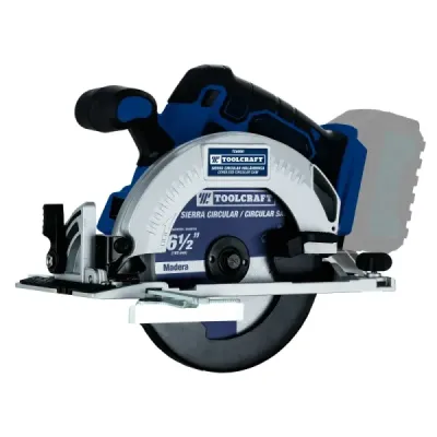 Sierra Circular Inalámbrica 6.1/2' 20 V 4500 Rpm Toolcraft