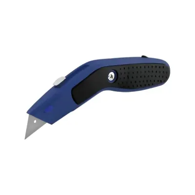 Bisturí Navaja Retráctil De 7' Toolcraft Mango Tipo Rubber