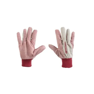 Guantes De Tela Antiderrapante Unitalla Toolcraft Jardinería