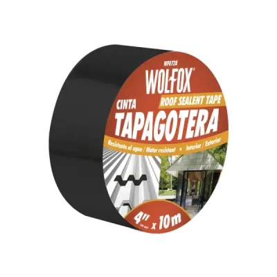 Cinta Tapagoteras De 4' X 10 Metros Wolfox De Uso General