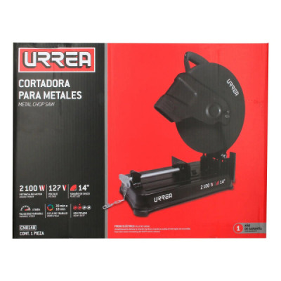 Tronzadora De Metal 14'' 2100 W Industrial Urrea 3.800 Rpm (CM814B)