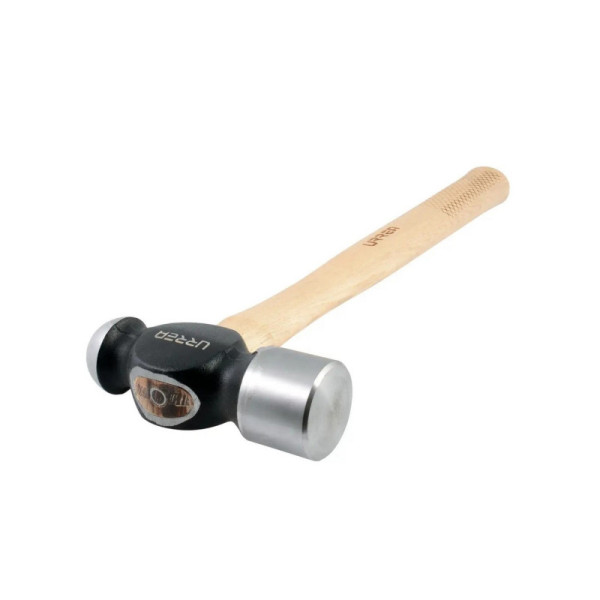 Martillo De Bola Maquinado 24 Oz Urrea Mango De Madera Largo (1324P)