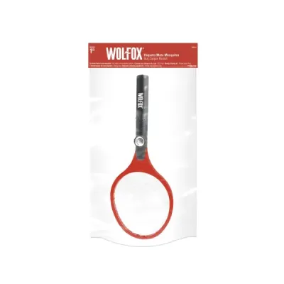 Raqueta Mata Mosquitos Recargable Wolfox Con Luz Led