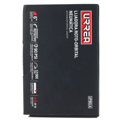 Lijadora Neumática Orbital Industrial 6'' 12000 Rpm Urrea (UP861A)