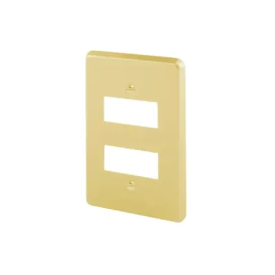 Tapa De Aluminio De 2 Ventanas Fulgore Línea Italiana