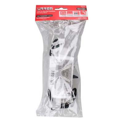 Gafas De Seguridad Sport Transparentes Uv Industriales Urrea (USL016)