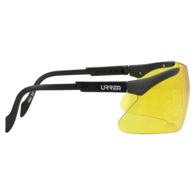 Gafas De Seguridad Sport Amarillas Uv Industriales Urrea (USL017)