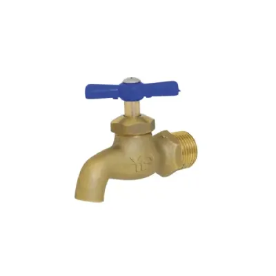 Llave De Agua 1/2' En Latón Yarden Con Salida Sin Rosca