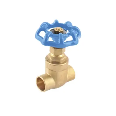 Válvula De Compuerta Soldable 1/2' Yarden Cuerpo De Latón