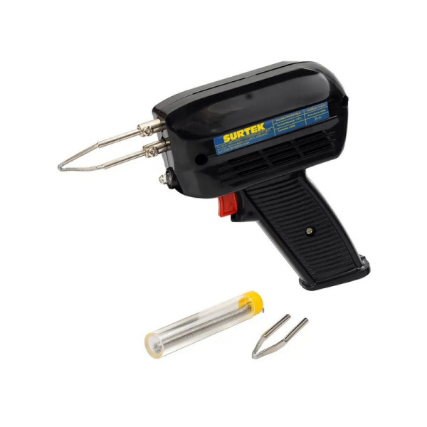 Cautín Tipo Pistola 230 W 6800°c Surtek Con Punta Repuesto (112554)