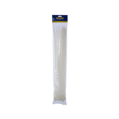 Set 50 Amarres Plásticos Blancos 550 Mm X 8.8 Mm Surtek (114231)