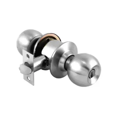 Chapa Para Baño Tipo Bola Topforge Cromo Mate