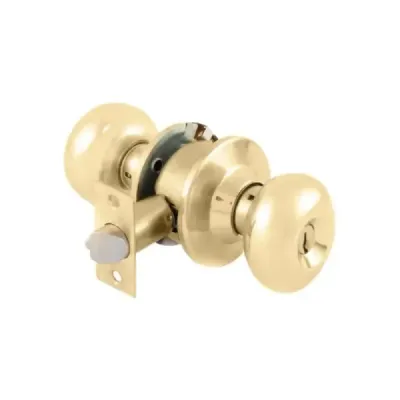 Chapa Para Baño Tipo Ovalado Topforge Latón Brillante