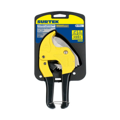 Tijera Cortar Tubos Plásticos Pvc 1/8'' A 1.5/8'' Surtek (121120)