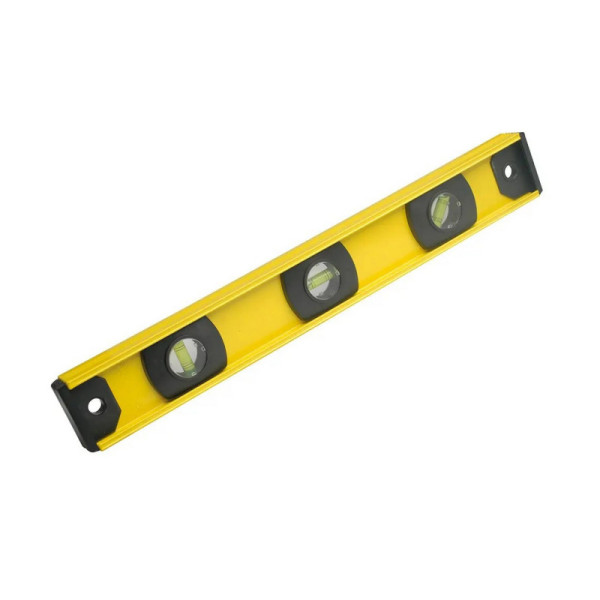 Nivel De Gota Anti-impacto Aluminio 12'' Surtek 2 Ventanas (122101)