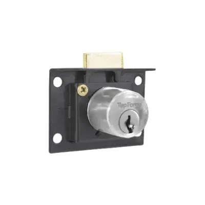 Chapa Vertical Para Mueble Topforge Acabado Cromado