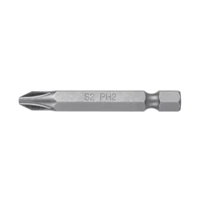 Set De 50 Puntas Industrial Estrella Ph2 De 2" Zanco 1/4" Truper