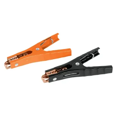 2 Pinzas O Caimanes 6 Awg De Repuesto Para Cables De Iniciar Truper