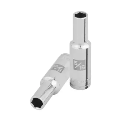 Copa Estándar Larga 5/16" De 6 Puntas, Cuadrante De 3/8" Truper