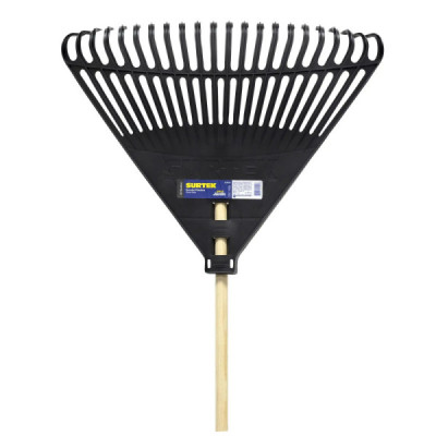 Rastrillo Escoba Plástica 55 Cm 22 Dientes Negra Surtek (132052) Rastrillo Escoba Plástica 55 Cm 22 Dientes Negra Surtek (132052)
