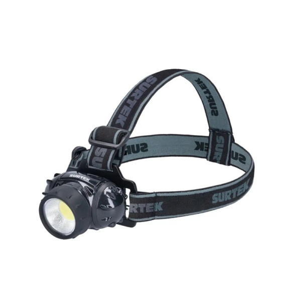 Linterna Led Minera Para Cabeza 100 Lm Ip40 Surtek De Pilas (135905)