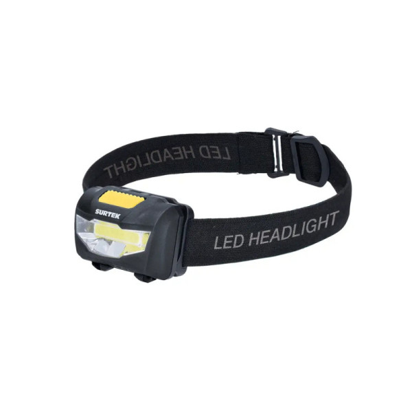 Linterna Led Minera Para Cabeza 120 Lm Ip40 Surtek De Pilas (135906)