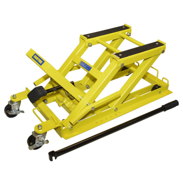 Gato Hidráulico Para Motocicleta 500 Kg Surtek Hasta 43 Cm (137120)
