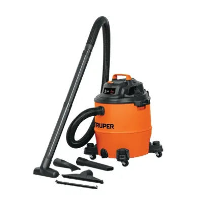 Aspiradora Sopladora 3700 W 60 L Truper Sólidos Y Líquidos