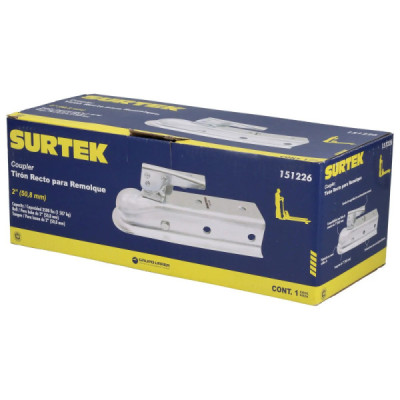 Acople Para Remolque 2'' Galvanizado 1587 Kg Surtek (151226)