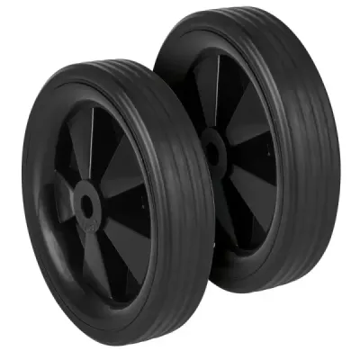 2 Ruedas Para Compresor Truper Comp-25lt Y Comp-20lp