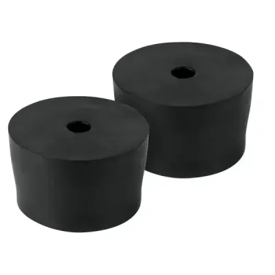2 Patas De Goma Para Compresor Truper Comp