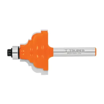 Fresa Española Con Balinera, Diámetro 1.1/4", Corte 19.5 Mm Truper