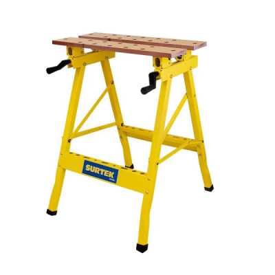 Banco De Trabajo Portátil 60 X 64 X 81 Cm Surtek Plegable (BT600)