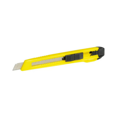 Cutter Bisturí Plástico 8'' Hoja 9 Mm Automático Surtek (CUTF7)