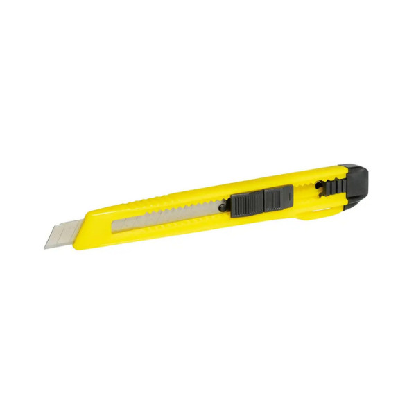 Cutter Bisturí Plástico 8'' Hoja 9 Mm Automático Surtek (CUTF7)