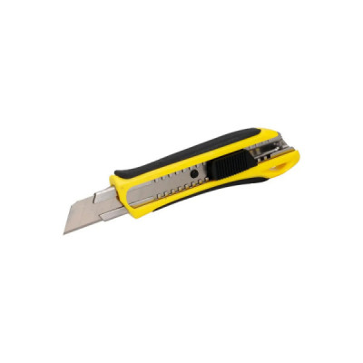 Cutter Bisturí Bimaterial 8'' Hoja 18 Mm Automático Surtek (CUTF9)