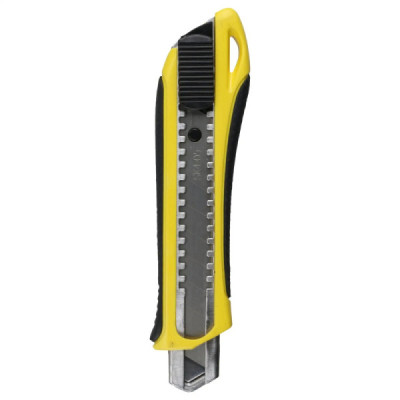 Cutter Bisturí Bimaterial 8'' Hoja 18 Mm Automático Surtek (CUTF9)