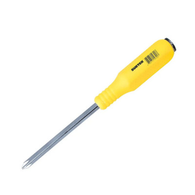 Destornillador De Golpe Estrella No.2 X 4'' Surtek Cuadrado (D445G)