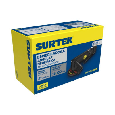 Pulidora Esmeriladora Neumática 4'' Surtek Uso Profesional (EAN504)