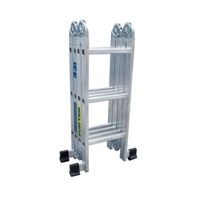 Escalera Multiposicion 150 Kg 12 Peldaños Surtek En Aluminio (EM212) Escalera Multiposicion 150 Kg 12 Peldaños Surtek En Aluminio (EM212)