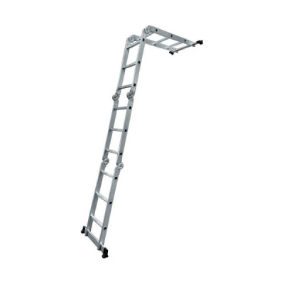 Escalera Multiposicion 150 Kg 12 Peldaños Surtek En Aluminio (EM212) Escalera Multiposicion 150 Kg 12 Peldaños Surtek En Aluminio (EM212)