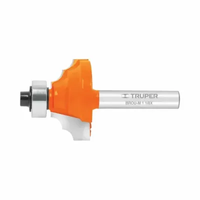 Fresa Moldura Clásica Con Balinera, Diámetro 1.1/8" Truper
