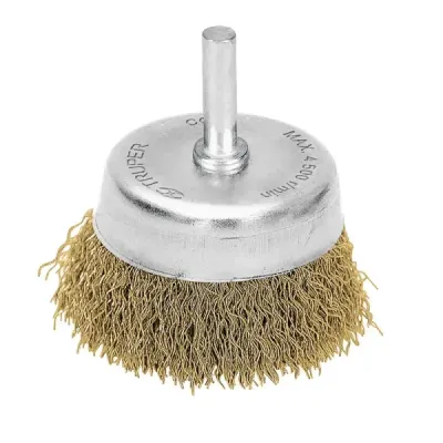 Grata Copa De Alambre Grueso De 2.3/4", Zanco De 1/4" Truper