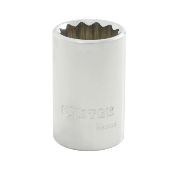 Copa Corta De 16 Mm X 1.1/2'' 12 Puntas Surtek Cuadro 1/2'' (F5816M)