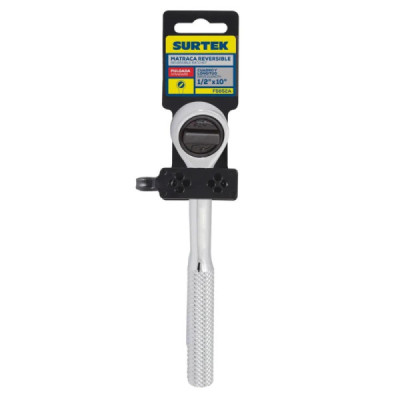 Ratchet Reversible Cabeza Redonda 1/2'' Surtek Largo 25.4 Cm (F5852A)