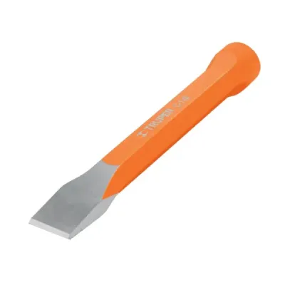 Cincel Profesional De 8" Con Cuña De 1/2" Y Cabeza Grande Truper